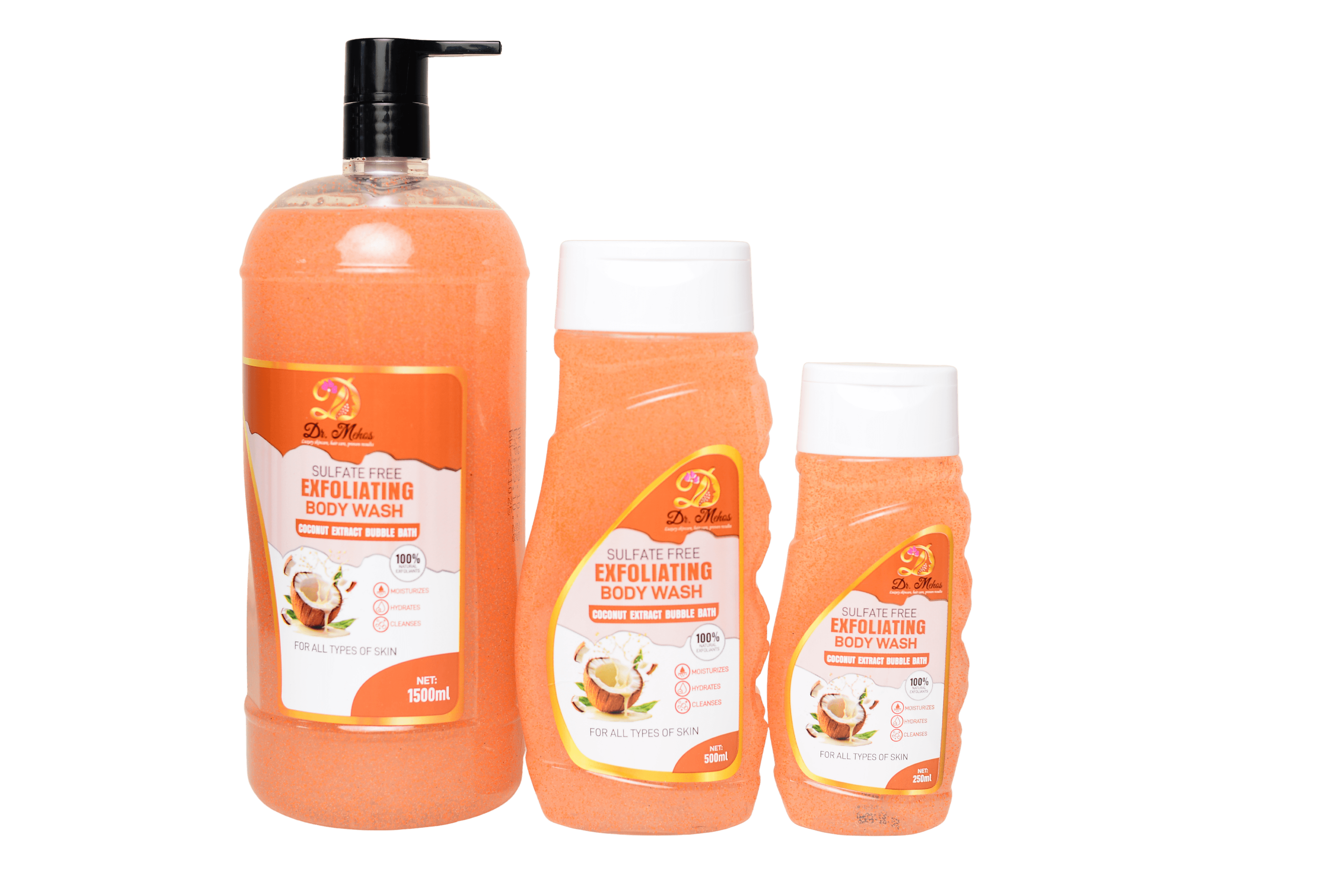 Coconut Exfoliating Body Wash