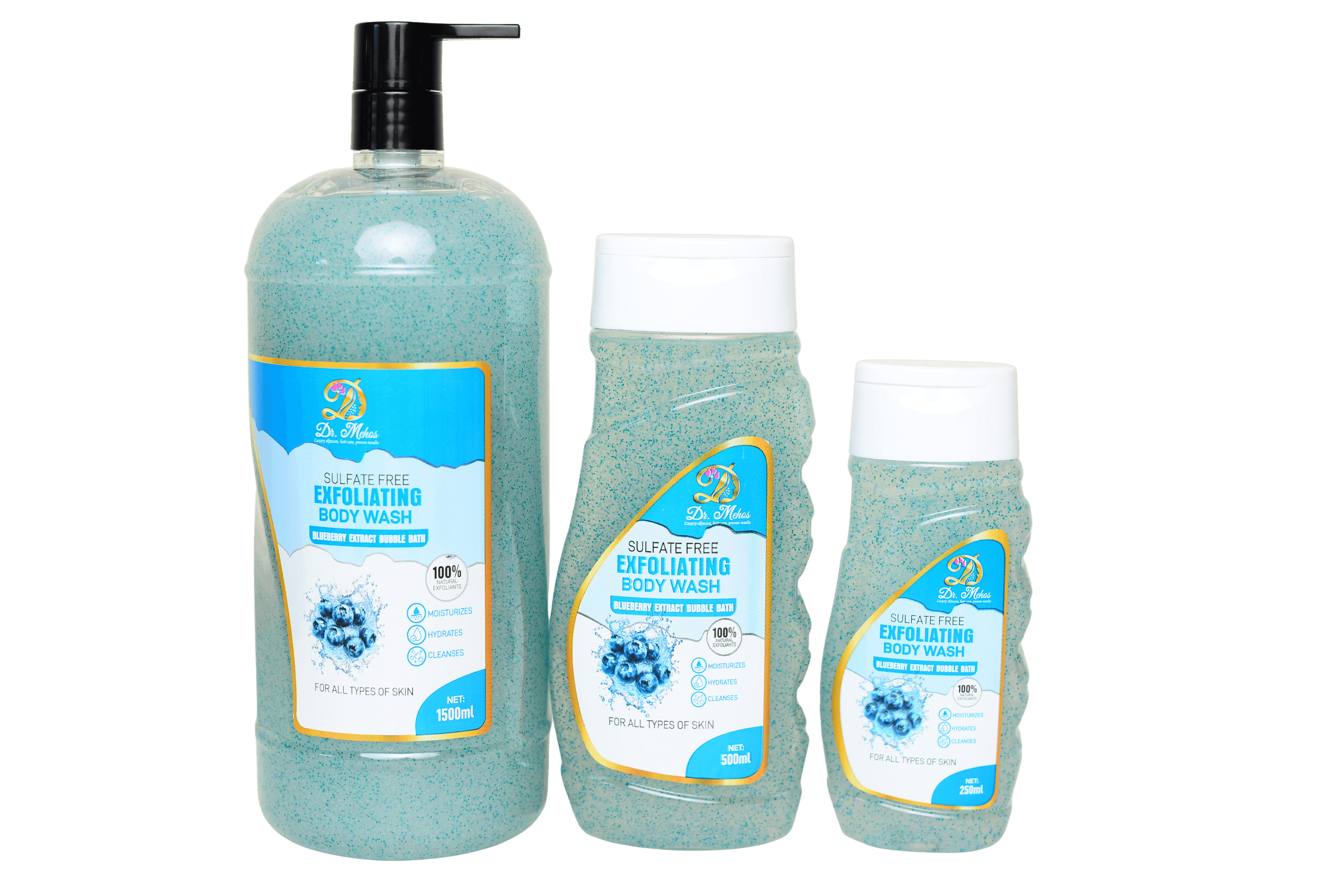Blueberry Exfoliating Body Wash