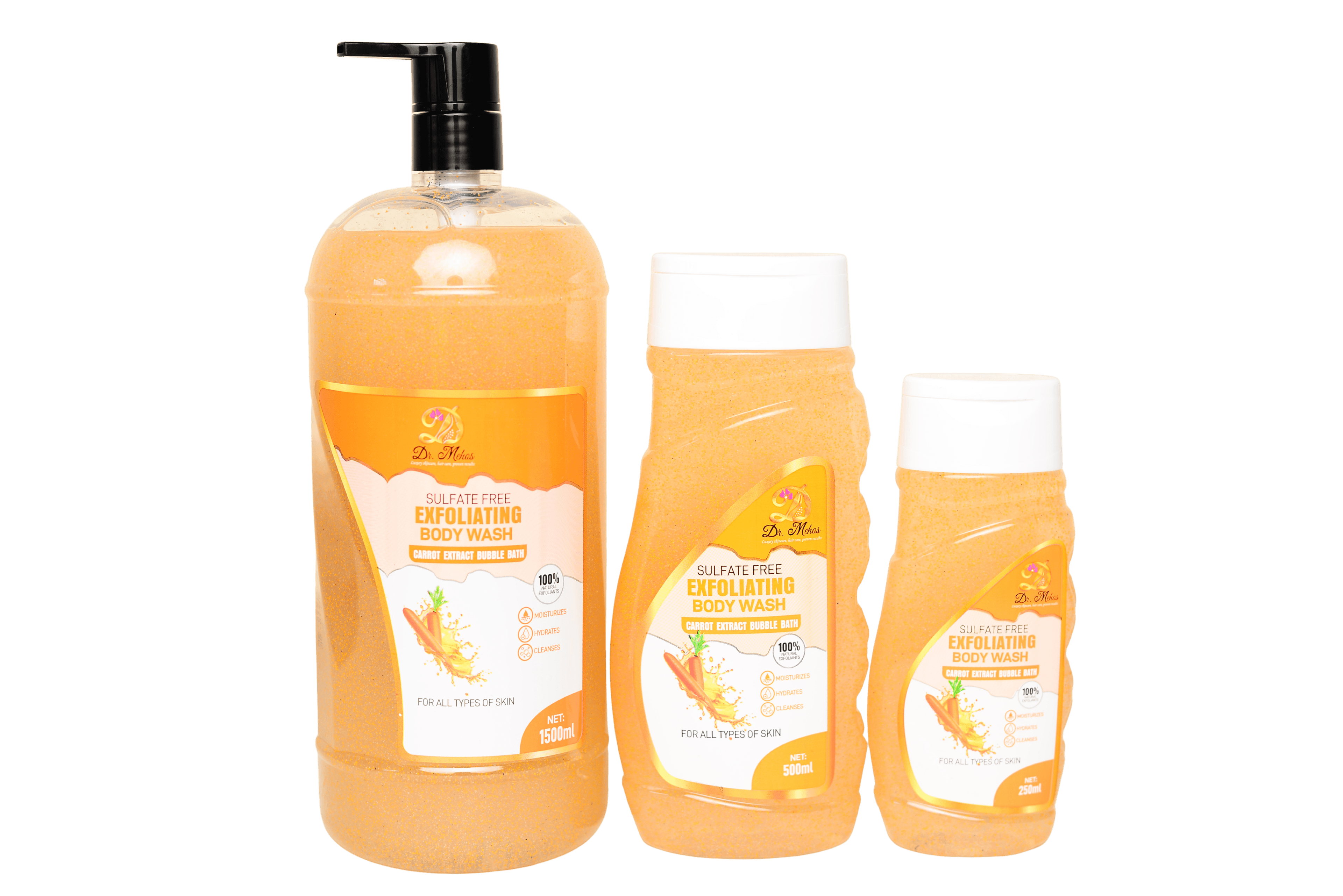 Carrot Exfoliating Body Wash